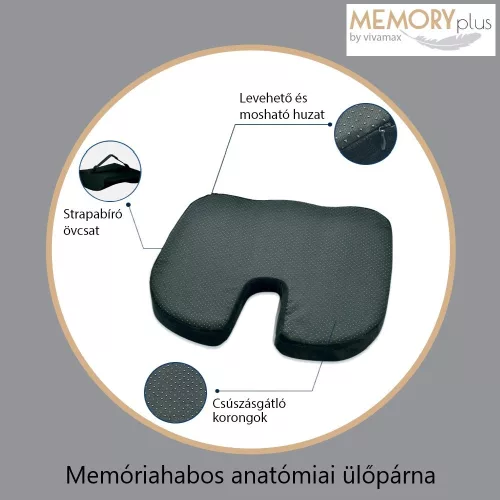 Memóriahabos anatómiai ülőpárna