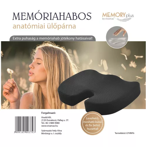 Memóriahabos anatómiai ülőpárna