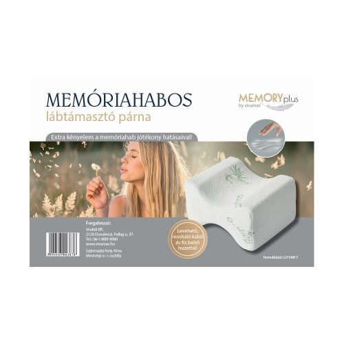 Memóriahabos lábtámasztó párna