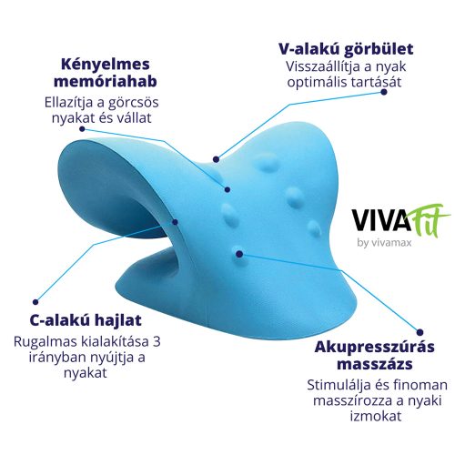 "MediNeck" nyaknyújtó és izomlazító párna
