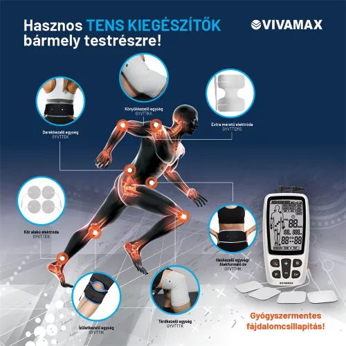 Térdkezelő egység TENS/EMS készülékekhez