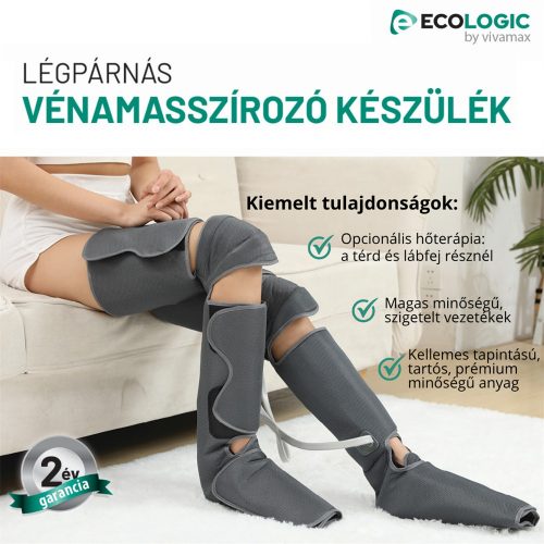 Légpárnás vénamasszírozó készülék