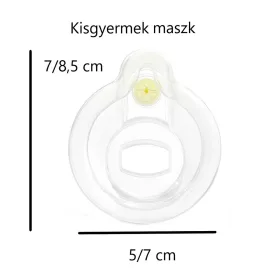 Tartozék maszk, GYVVH, GYVVH2, gyermek méret