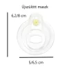 Tartozék maszk, GYVVH, GYVVH2, újszülött méret