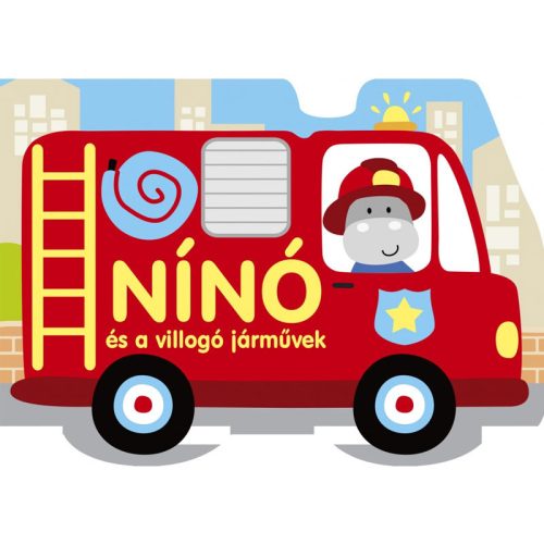 Szalay könyvek Kartonkönyv Nínó és a villogó járművek