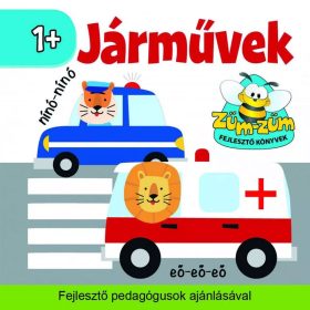   Szalay könyvek Kartonkönyv Járművek - hangutánzó könyvecske