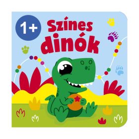 Szalay könyvek Kartonkönyv Színes dínók