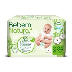 Bebem Natural pelenka (3-as) 4 - 9 kg