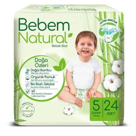 Bebem Natural pelenka (5-ös) 11 - 18 kg