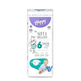 Bella Happy pelenka Soft & Delicate (6-os) 16 - 30 kg