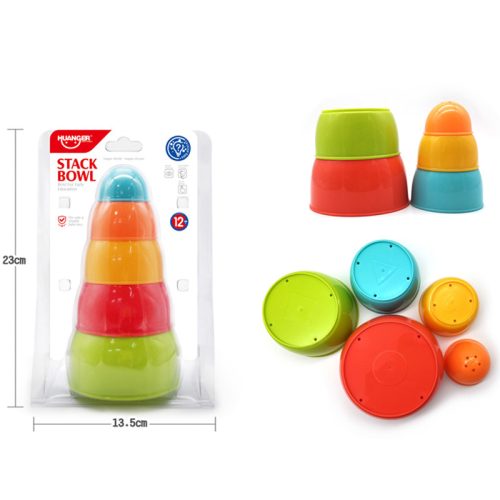 Huanger Tanuló játék Csészerakosgató torony