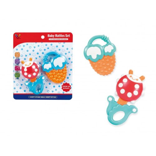 Baby Csörgő 2 db-os csörgő/rágóka szett