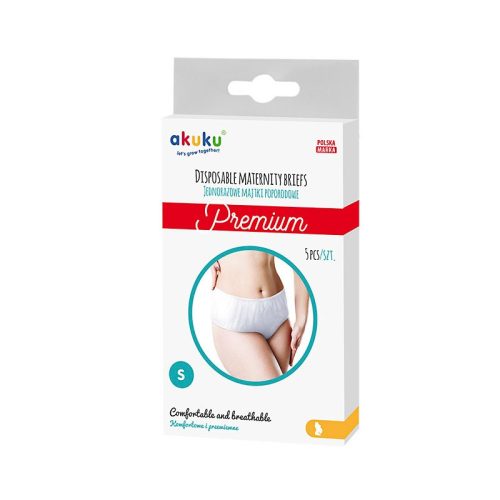 Akuku Kismama alsó Eldobható bugyi, szülés utáni, "S"