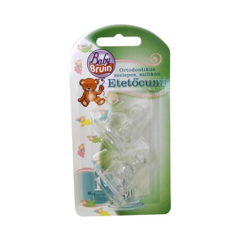 BabyBruin Etetőcumi M-es szilikon (méret: ) 0 - 6 hó