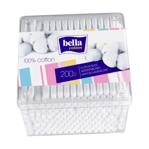 Bella Fültisztító Cotton Műanyag dobozos
