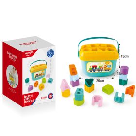 Huanger Tanuló játék Formaválogató vödör