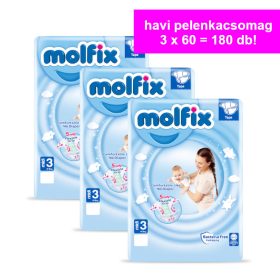 Molfix Havi pelenkacsomag Jumbo (3-as) 4 - 9 kg