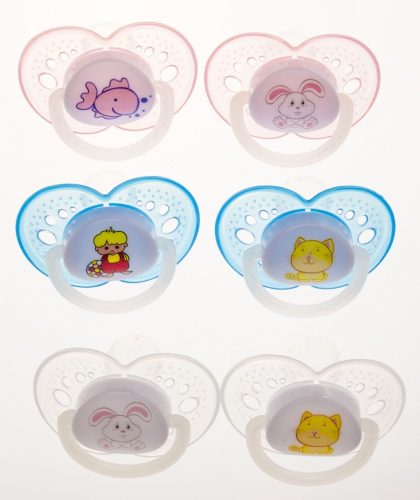 BabyBruin Játszócumi 2db-os szilikon fogszabályzós (méret: 2) 6 - 18 hó