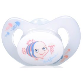   BabyBruin Játszócumi Bohóchal szilikon fogszabályzós (méret: 0) 0 - 2 hó