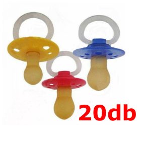 Hopp Játszócumi 20 db-os gyűjtő latex cseresznye (méret: 2) 6+ hó