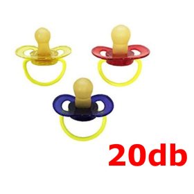 Hopp Játszócumi Világítós, 20 db-os gyűjtő latex cseresznye (méret: 2) 6+ hó