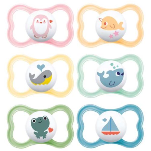 Mam Játszócumi Air, megújult! szilikon lapított (méret: 3) 16+ hó