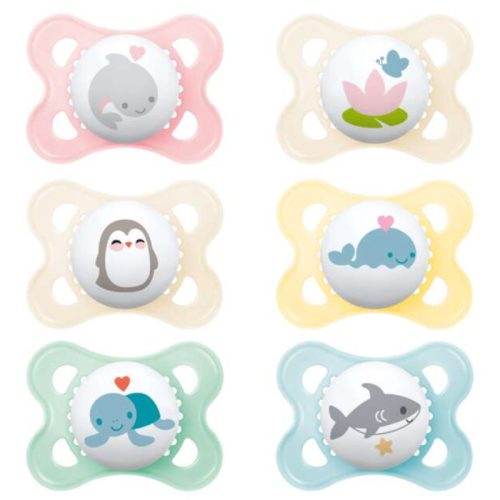 Mam Játszócumi Original, megújult! Egész karton szilikon lapított (méret: 1) 2 - 6 hó