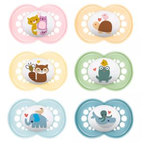   Mam Játszócumi Original, megújult! szilikon lapított (méret: 2) 6+ hó