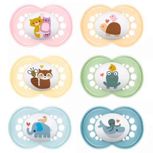 Mam Játszócumi Original, megújult! Egész karton szilikon lapított (méret: 2) 6+ hó