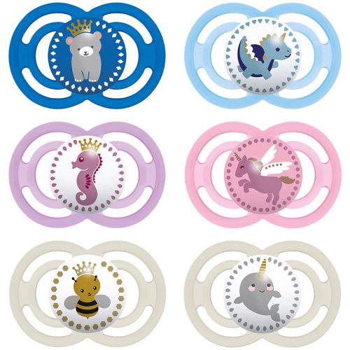 Mam Játszócumi Perfect szilikon lapított (méret: 2) 6+ hó