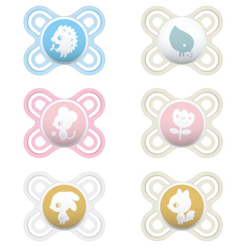 Mam Játszócumi Perfect Start szilikon lapított (méret: 1) 0 - 2 hó