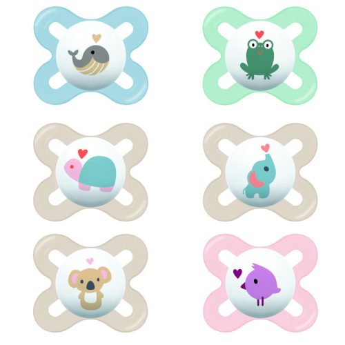 Mam Játszócumi Start szilikon lapított (méret: 1) 0 - 2 hó