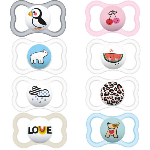 Mam Játszócumi Supreme, dupla szilikon lapított (méret: 2) 6+ hó