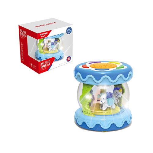 Huanger Tanuló játék Zenélő körhinta, kék