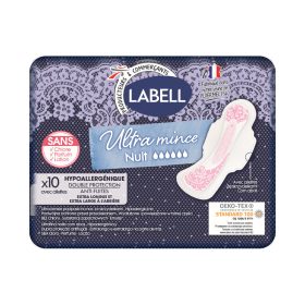 Labell Egészségügyi betét Ultra Night, Csomagolás sérült! szárnyas (méret: éjszakai)