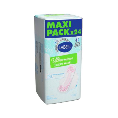 Labell Egészségügyi betét Ultra Mince, Duopack szárnyas (méret: super)