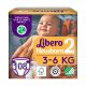 Libero Comfort pelenka MegaPack (2-es) 3 - 6 kg