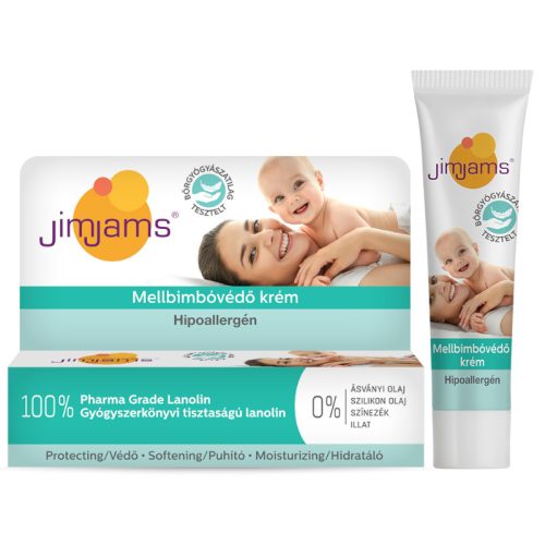 JimJams Mellbimbóvédő krém Hipoallergén, 100% Lanolin