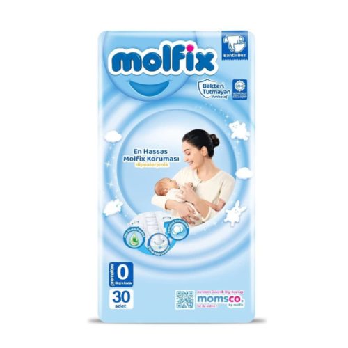 Molfix pelenka Premature (0-ás) 2 - 5 kg