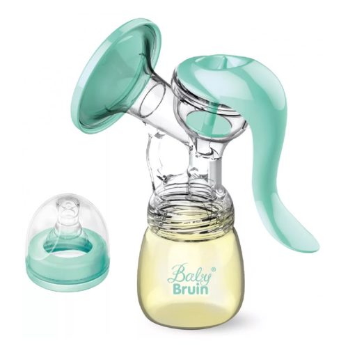 BabyBruin Mellszívó kétfázisú, kézi, széles szájú cumisüveggel
