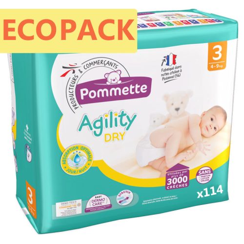 Pommette pelenka Eco pack (3-as) 4 - 9 kg