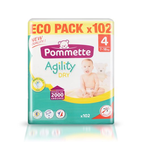 Pommette pelenka Eco pack (4-es) 7 - 18 kg