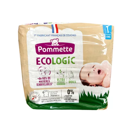 Pommette Ecologic New Born pelenka (1-es) 2 - 5 kg