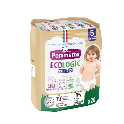 Pommette bugyipelenka Ecologic (5-ös) 12 - 18 kg