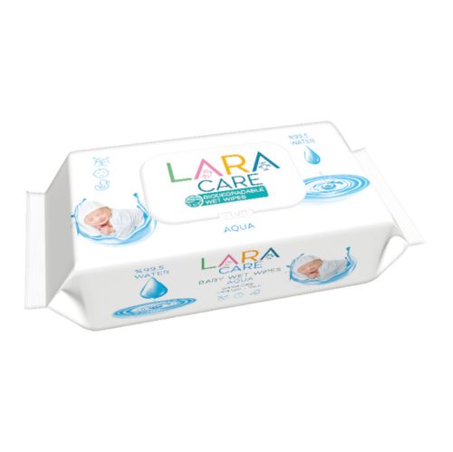 Lara Popsitörlő Aqua, 99,5% víz kupakos