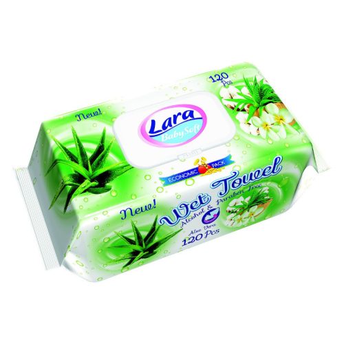 Lara Popsitörlő Aloe Vera kupakos
