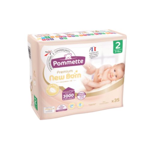 Pommette Premium New Born pelenka Csomagolás sérült! (2-es) 3 - 6 kg