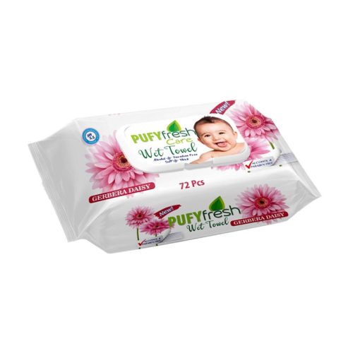 Pufy Fresh Popsitörlő Gerbera kupakos