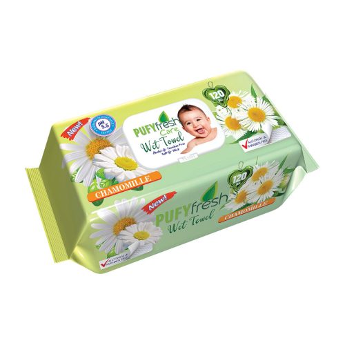 Pufy Fresh Popsitörlő Kamilla kupakos