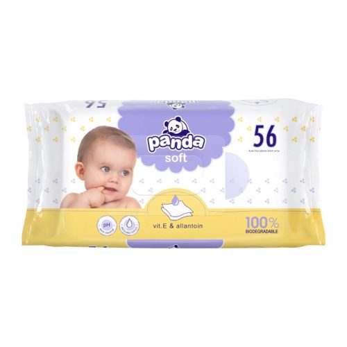 Panda Popsitörlő Soft, 100%-ban lebomló, E-vitaminnal